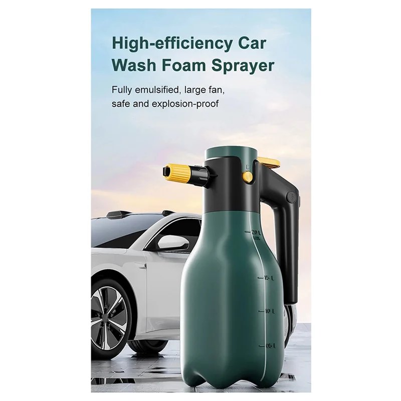 

A82I-Electric Car Wash Foamer Car Wash High Pressure Nozzle For Car Home Cleaning Garde