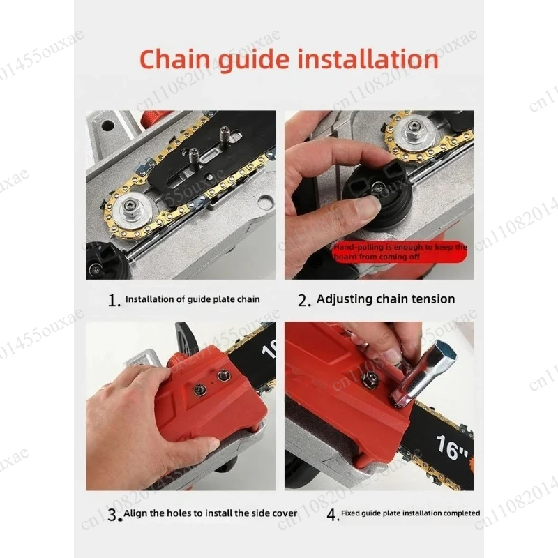 12 Inch 16 Inch Mini Electric Chain Saw Handheld Portable Felling Saw Household Wood Tree Cutting Chainsaw