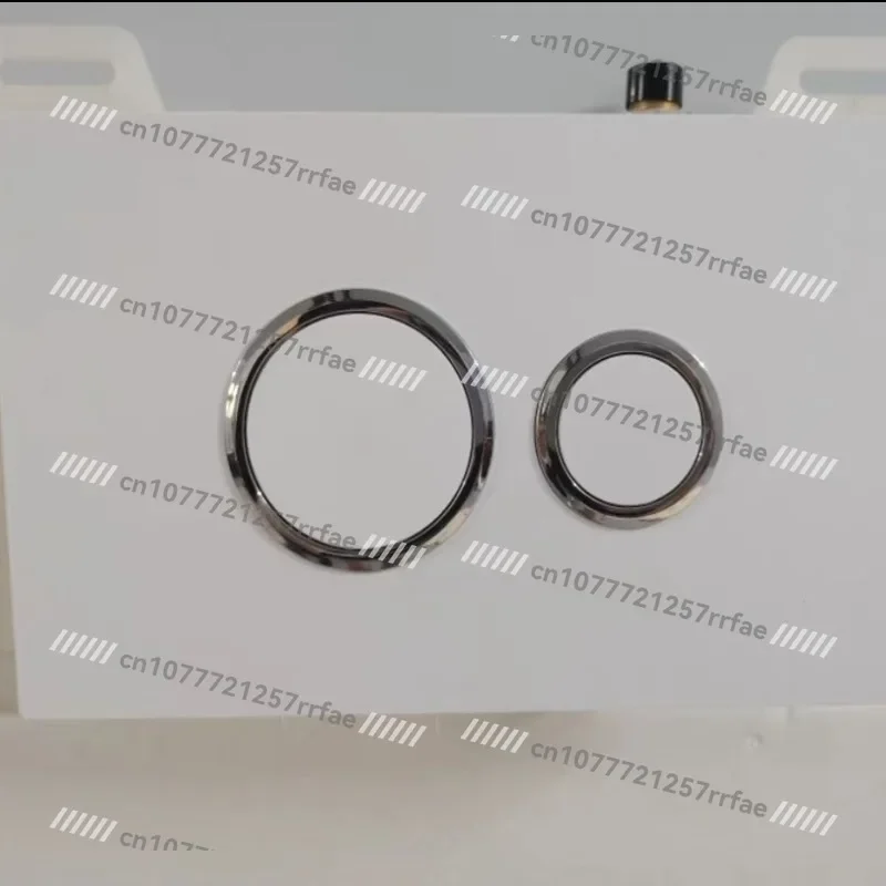 Wall type water tank automatic induction panel Pneumatic water inlet valve, drain valve Pneumatic button Flush button press