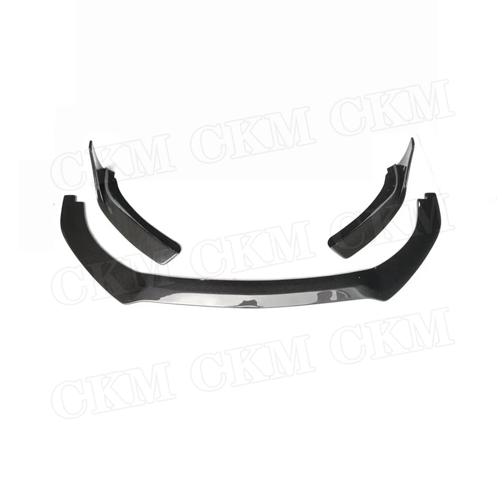 

CKMUUER For Porsche Panamera 971 2017 2018 2019 Dry Carbon Fiber Front Lip Spoiler Splitters Head Bumper Chin Guard Car Styling