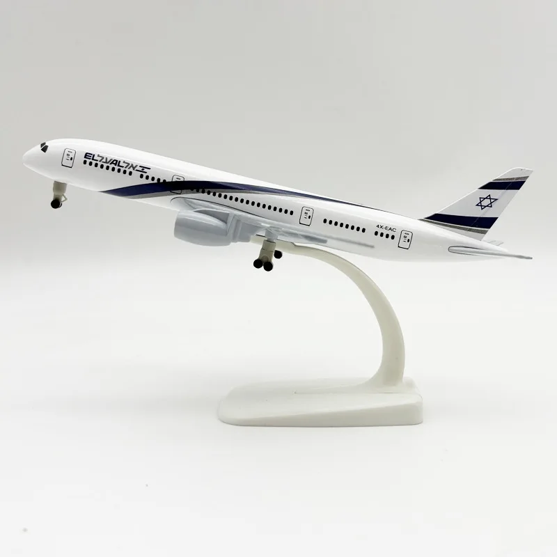 

Модель самолета из сплава в масштабе 20 см, Израиль B787, мемориал, коллекционная израильская детская развивающая игрушка, модель самолета, комплект