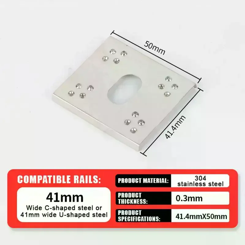 10/30/50pcs Solar Panel PV Grounding Clip Washer Spacer C-Shaped Solar Panel Grounding Clip Gasket Fits Photovoltaic Systems