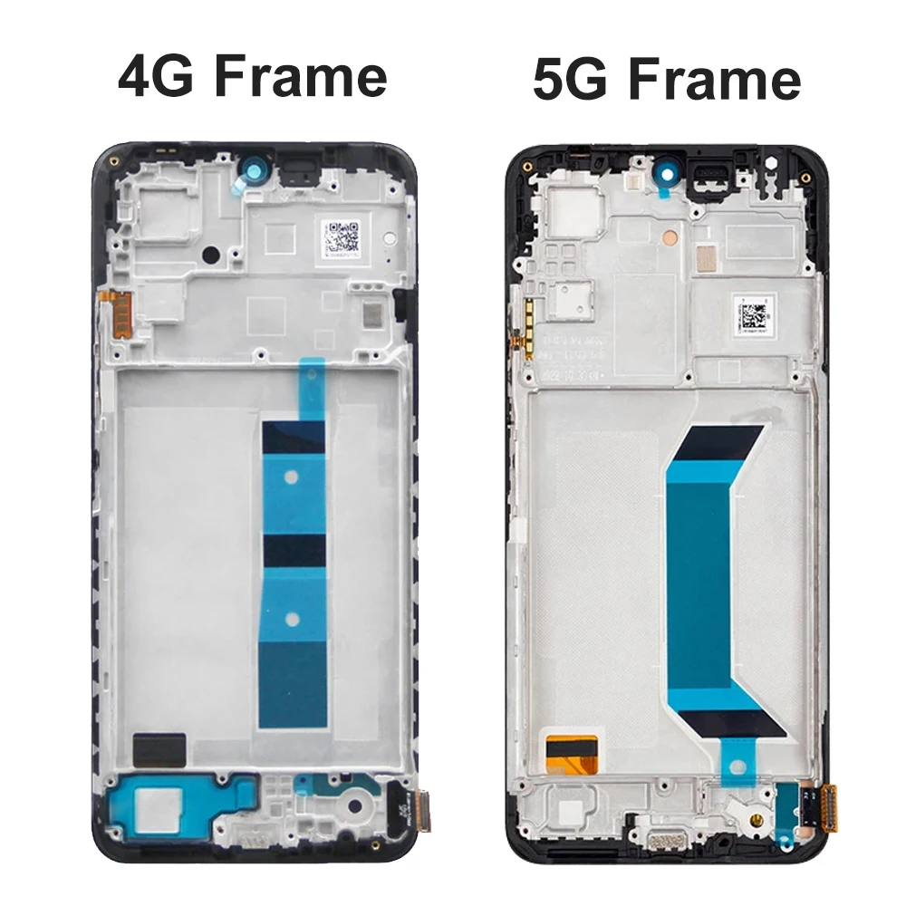 Screen for Xiaomi Redmi Note 12 4G 23021RAAEG 23021RAA2Y LCD Display Touch Screen Digitizer Part for Redmi Note 12 5G 22111317I