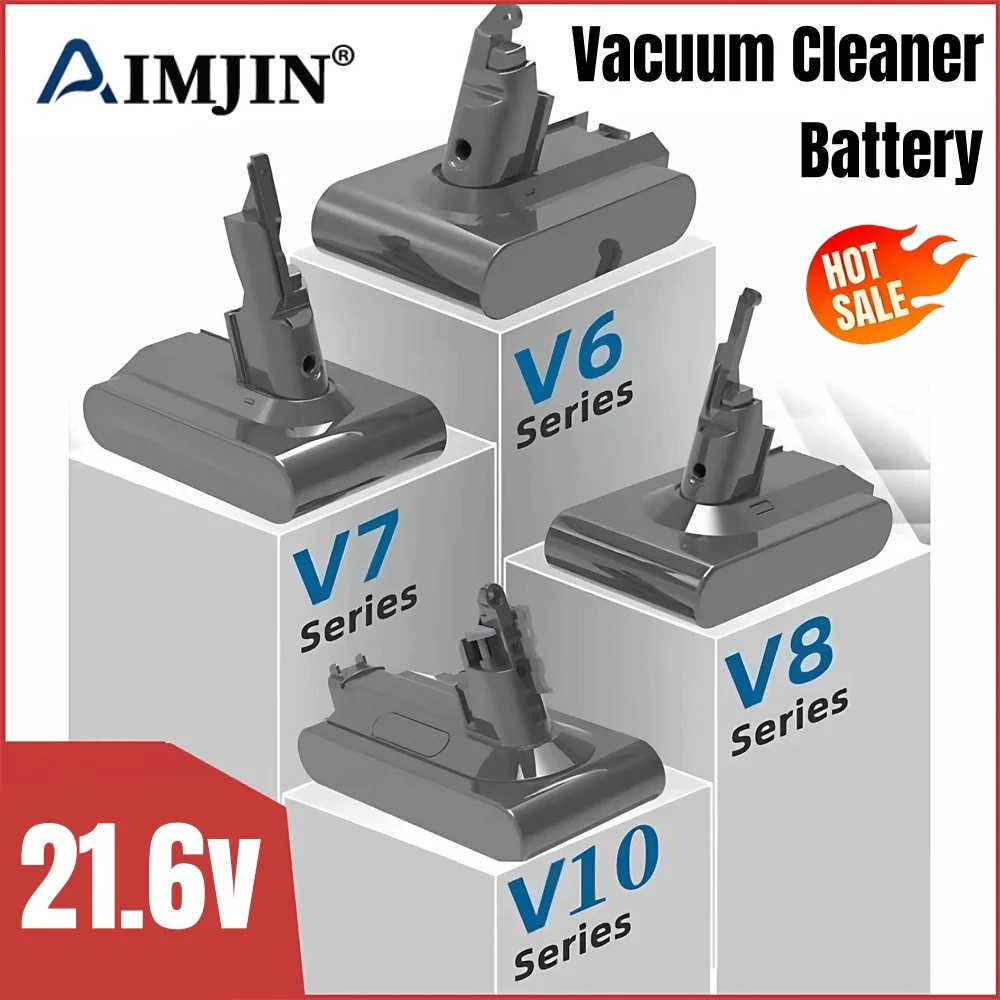 

✨✨ Lithium-ion Rechargeable Battery For Dyson 21.6v V6/v7/V8/V10 Type-A/Type-B Series Vacuum Cleaner Battery