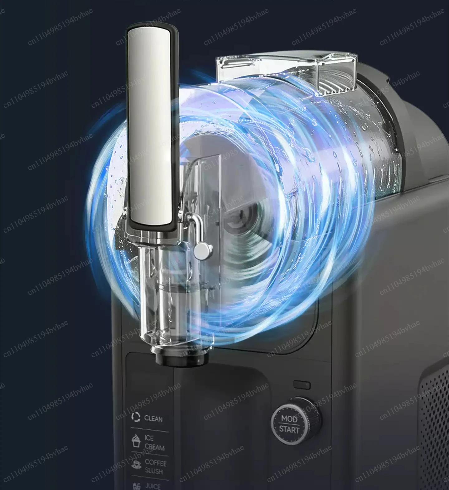 New type of snow melting machine, small household ice cream, cold drink, milkshake, multifunctional smoothie machine