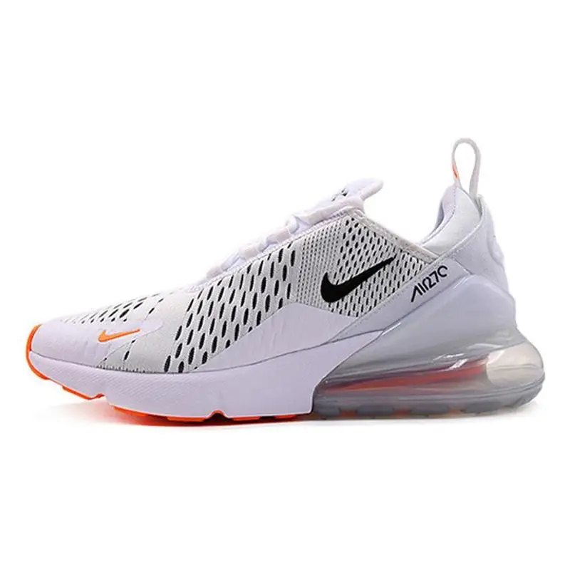 Nike Nike Air Max 270 White Black Total Orange Sneakers shoes AH8050-106