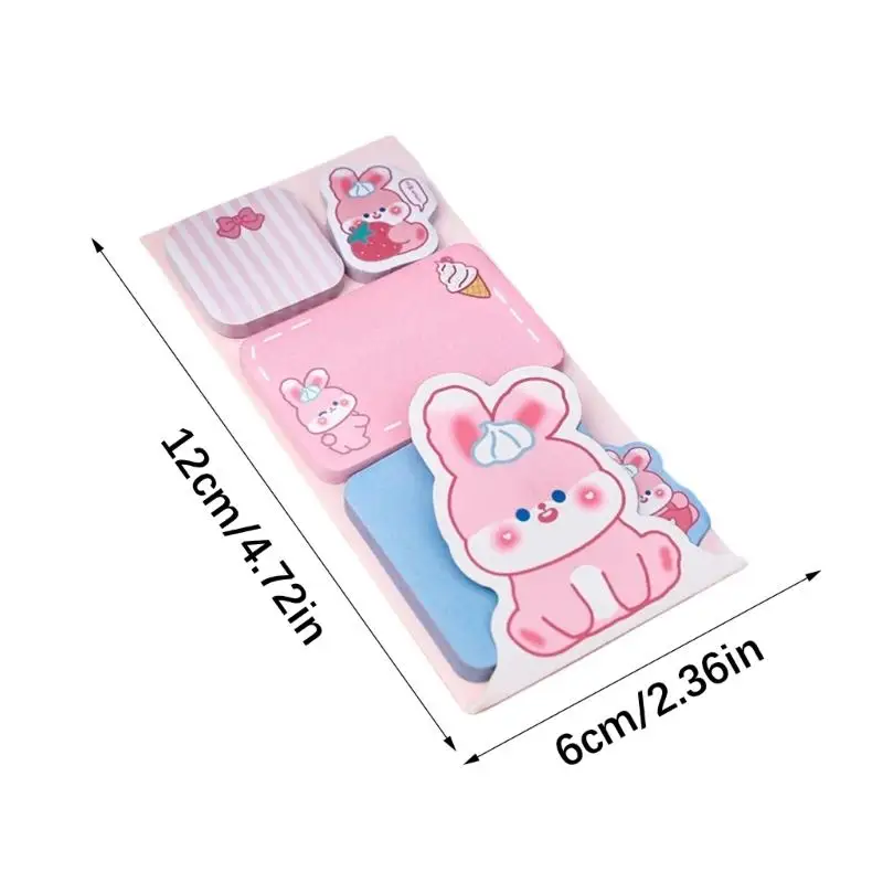 وسادة كتابة لاصقة قابلة لإعادة الاستخدام على شكل حيوان، وسادة لاصقة ورقية صديقة للبيئة متعددة الأغراض لديكورات المخطط، استخدم #2