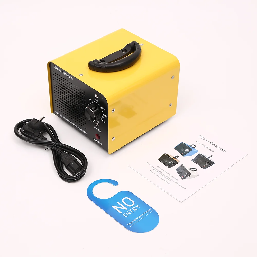AC220-240V Ozongenerator 60000 mg/u Ozonmachines voor thuis en commercieel gebruik Autokeller Kantoren Rook- en huisdierkamer EU-stekker