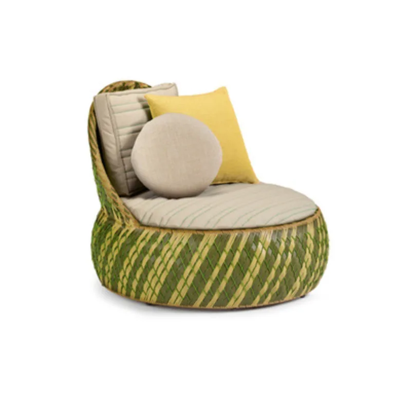 

Sofa coffee table combination terrace outdoor leisure rattan chair designer waterproof sun hotel villa outdoor furniture