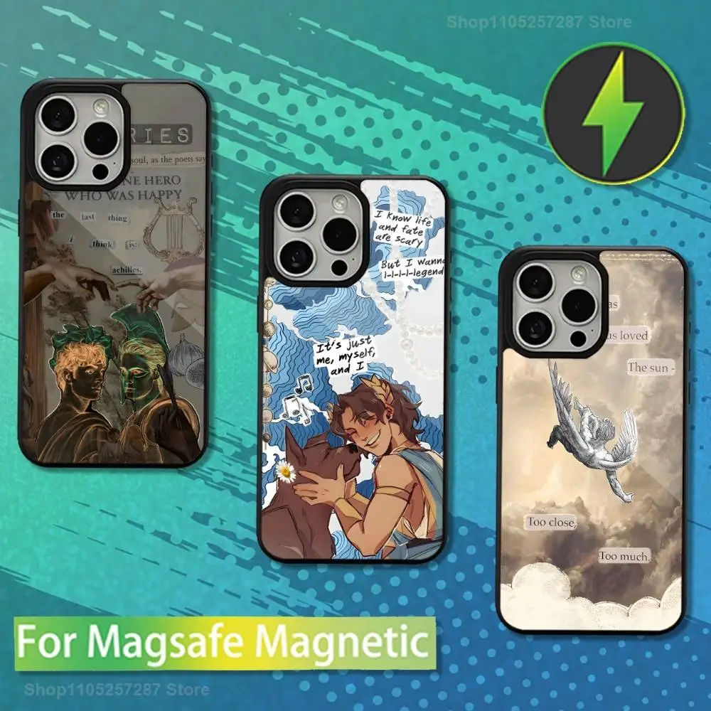 

The S-Song O-OF Achilles For iPhone 15,16,17,14,Plus,12,Pro,Mini,13,Max,11,For Magsafe,Magnetic Wireless Charging Case