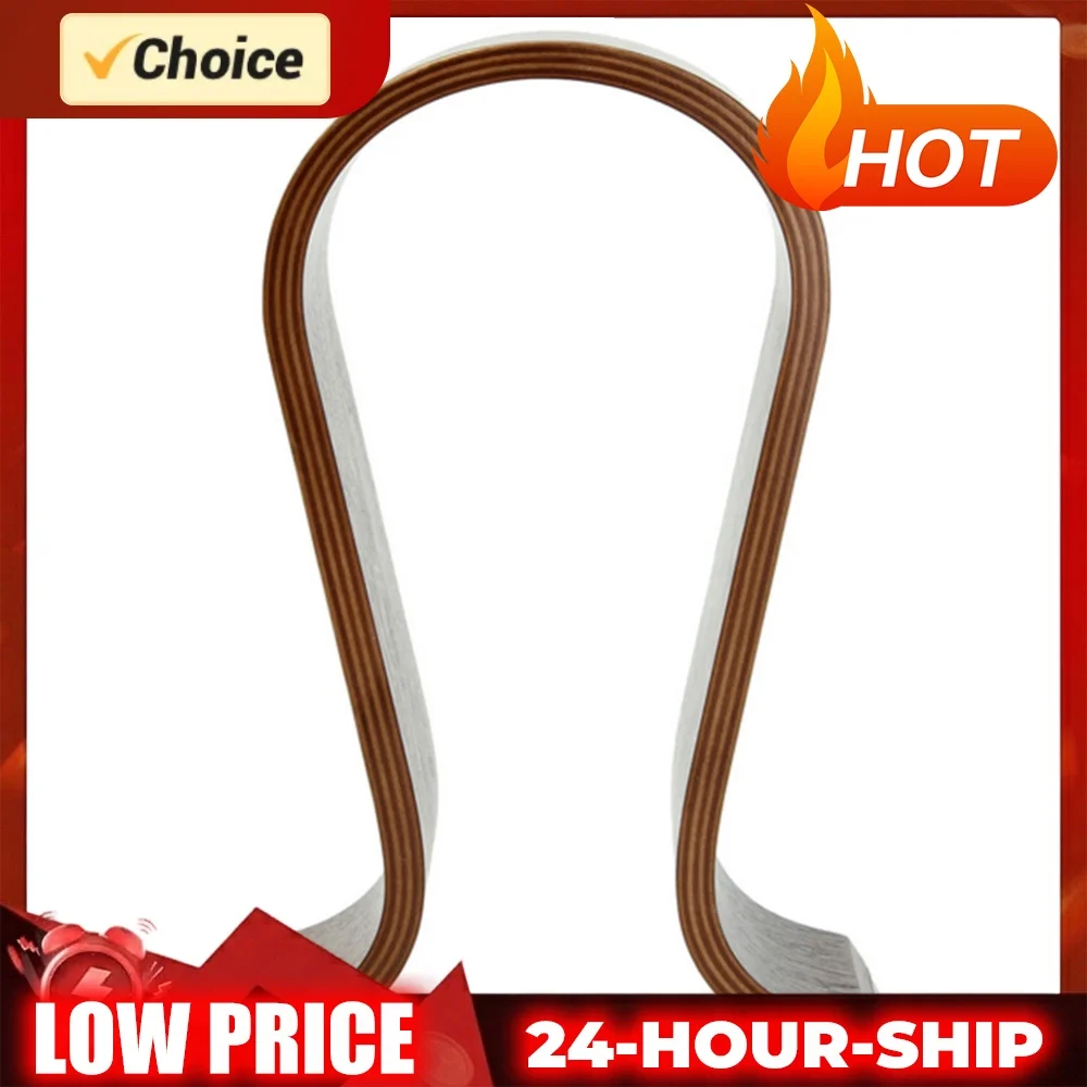 U Shape Desk Display Shelf Contemporary Style Wooden Desktop Headset Holder Headset Desk Display Shelf Rack Hanger Stand Bracket