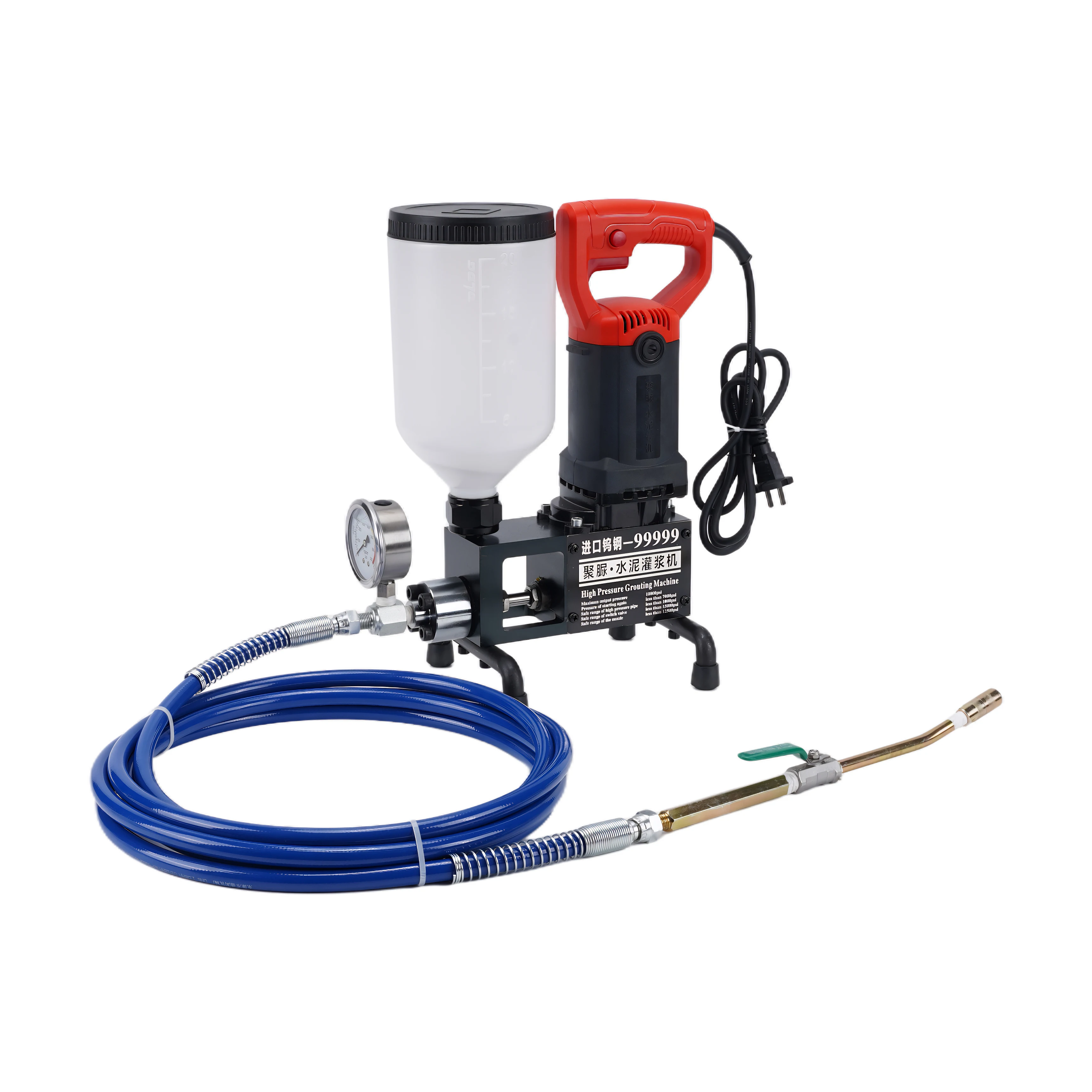

Quality Assurance Concrete Pure Cement Jet Grouting Pump High Pressure Waterproof Grouting Equipment