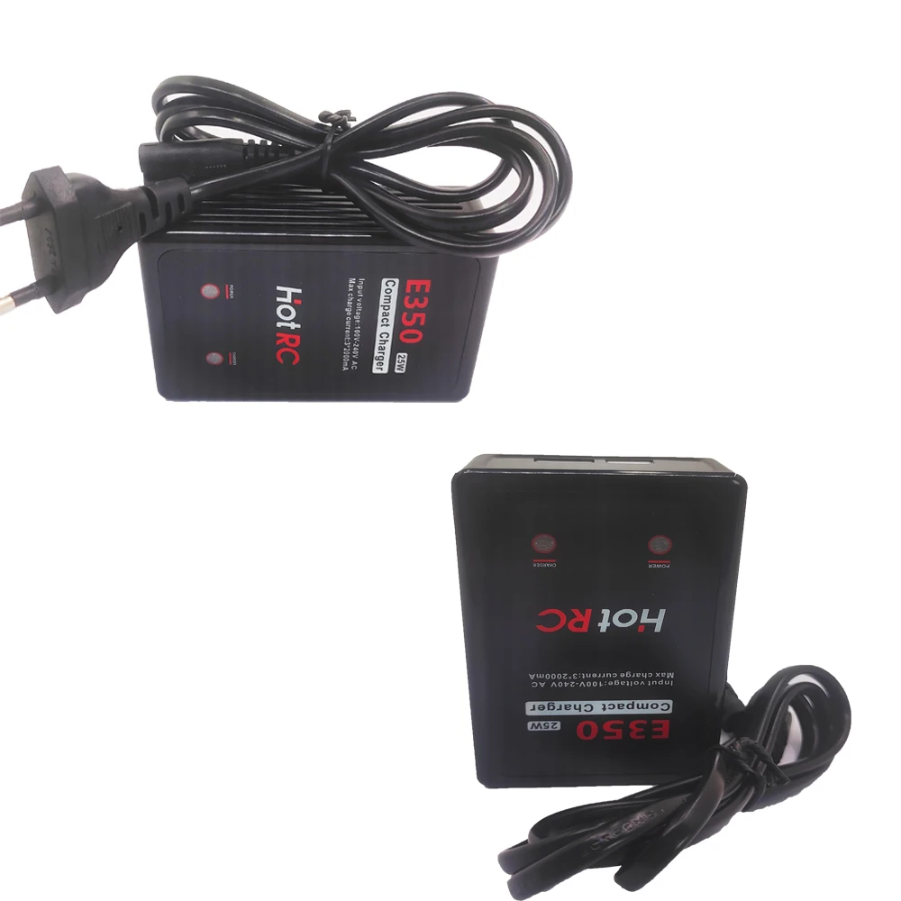Hot Rc E350 Pro 7.4v 11.1v Lipo Batterij Oplader 2s 3s Cellen 25W 2000mA voor RC LiPo AEG Airsoft Batterij
