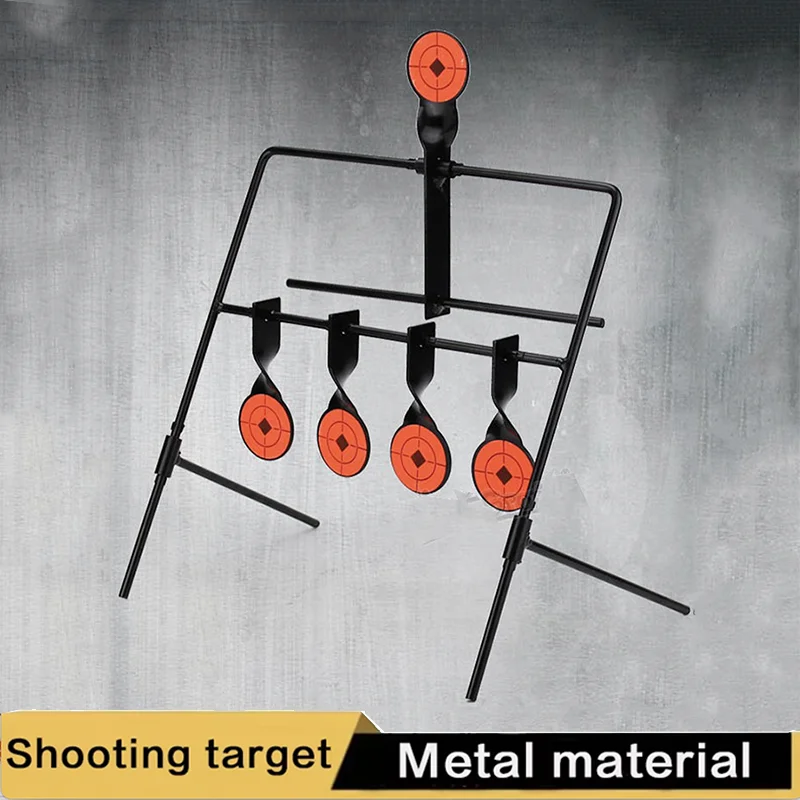 

Вращающаяся мишень, тренировочная мишень, стрельба CS с винтовкой, тренировочная мишень, тренировочные аксессуары, мишень для стрельбы с колокольчиком ветра