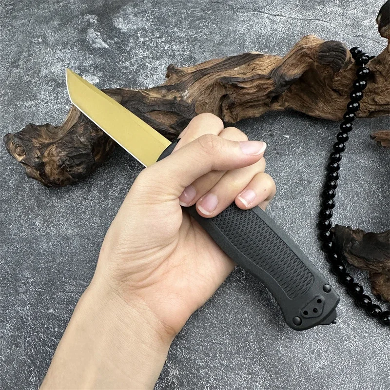 BM 5370FE folding knife Outdoor Tactics Military hunting knife Camping hiking survival Utility cutting knife EDC Tool Men's gift