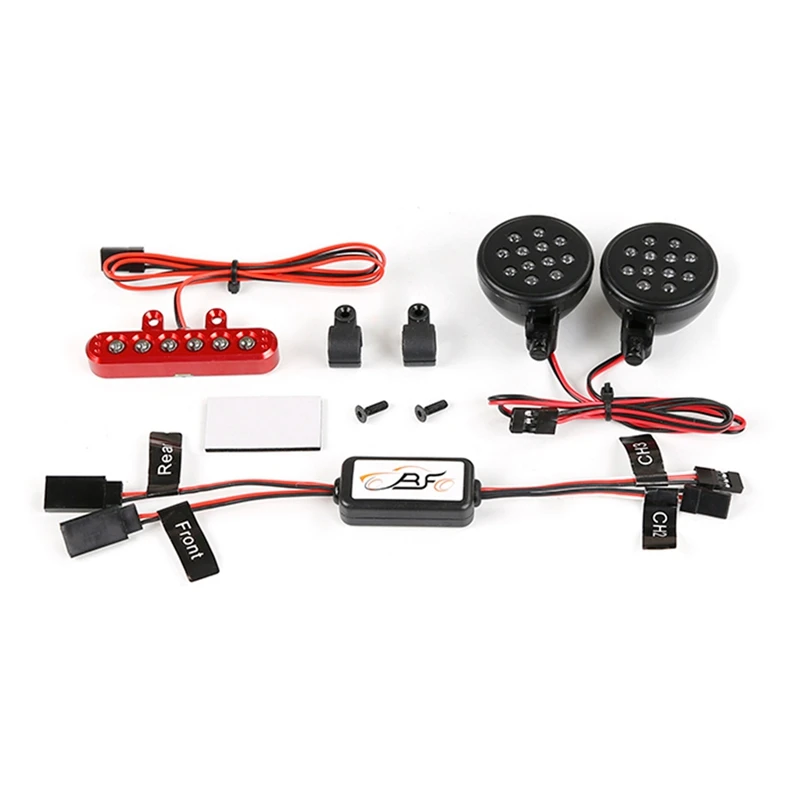 LED Brake Light Kit And Metal Mount For 1/5 Baja 5B SS 2.0 King Motor And Rovan Baja Buggies Include Tail Lightbracket