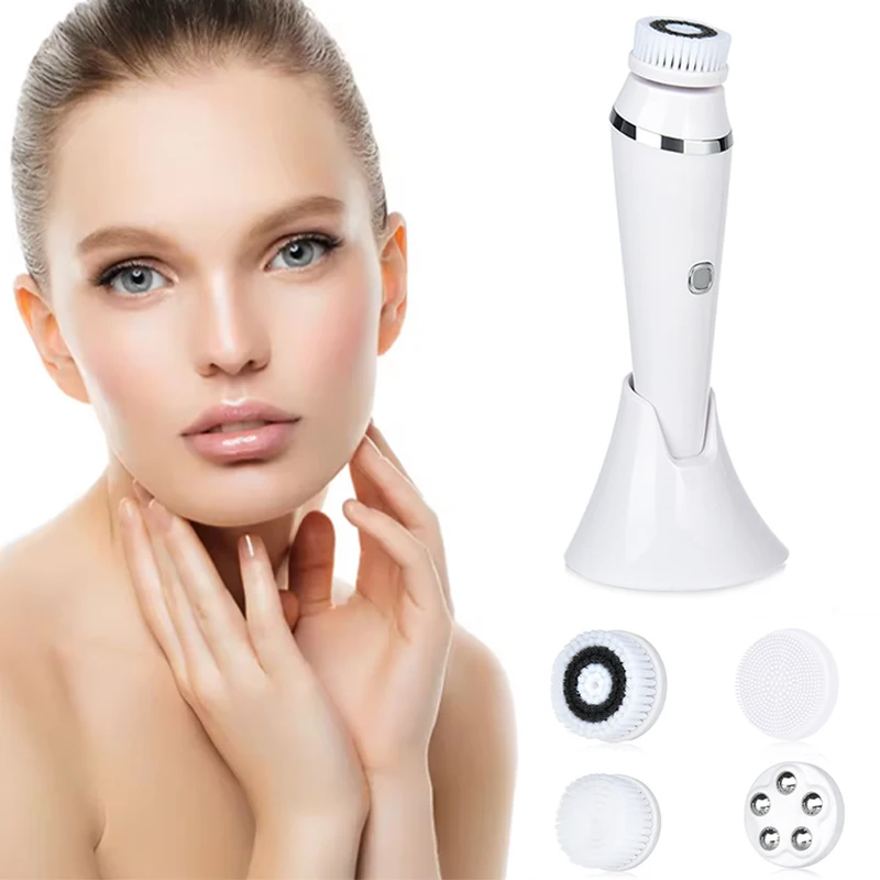 

Новинка! Электрическая щетка для умывания и массажа лица, водонепроницаемая, из мягкого силикона.