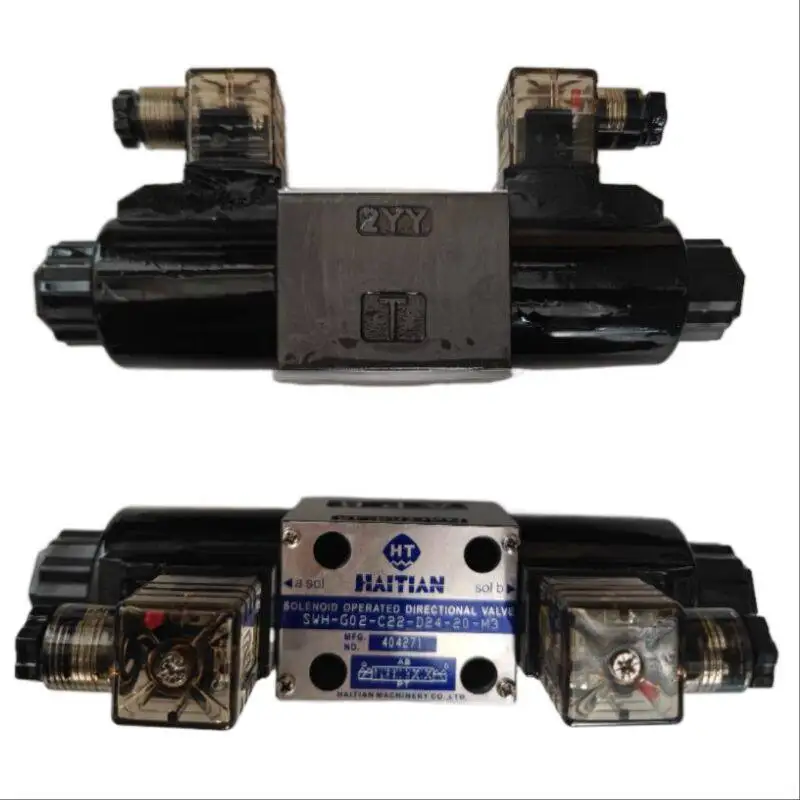 1PCS，In-jection Molding Machine Solenoid Valve SWH-G03-C22-D24-20-M3/SWH-G02-C22-D24-20-M3
