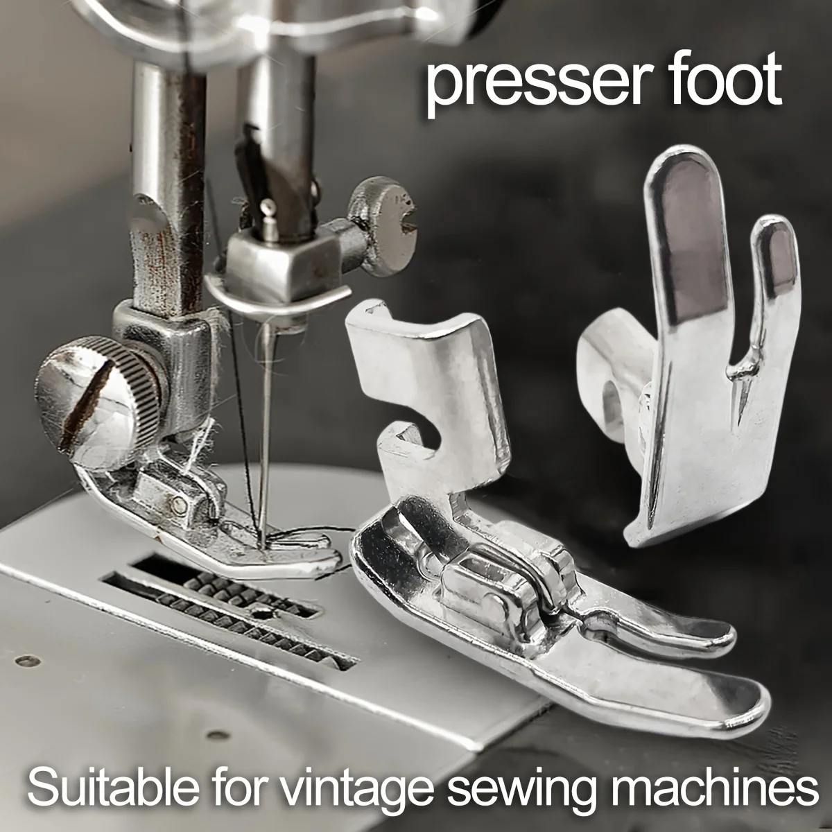Heimgebrauch Vintage Nähmaschine Eisen Presse Fuß Altmodische Fußpedal Nähmaschine Presse Fuß Zubehör