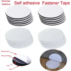 5-30Pairs Self Adhesive Hook and Loop Fastener Dots Sticky Nylon Hook Loop Interlocking Adhesive Tape Sofa Carpet Anti Slip Mat