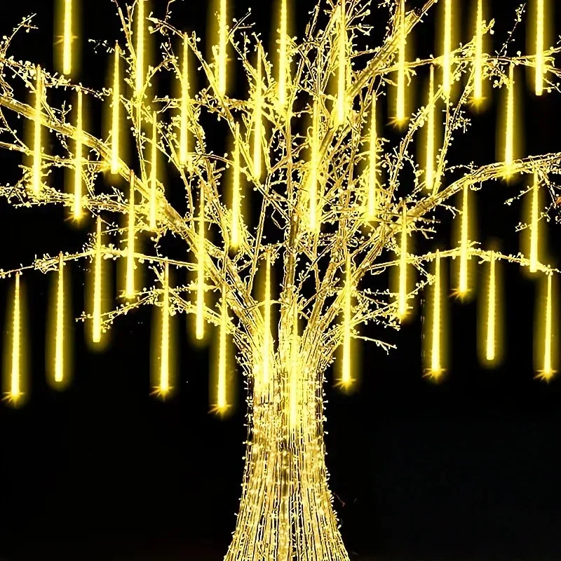 8 Modes USB Popsicle LED String Lights Waterproof Flexible Curtain Garland Lamp For Home Wedding Christmas Party Garden Decor