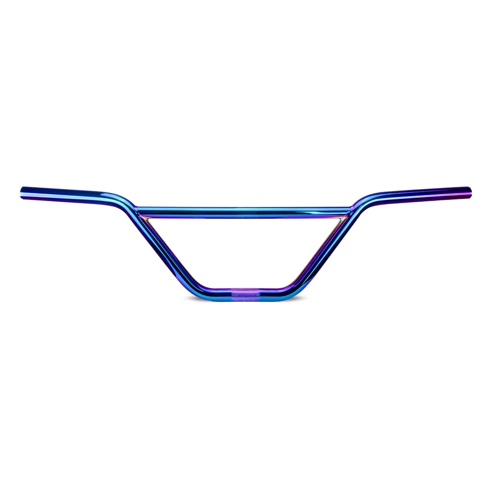 

Funsea Bicycle Accessories Wheelie Stunt MTB Snowscooter BMX Handle Bar Chromoly #4130 Bike Handlebar Oil Slick Cycling Zeus2 OS