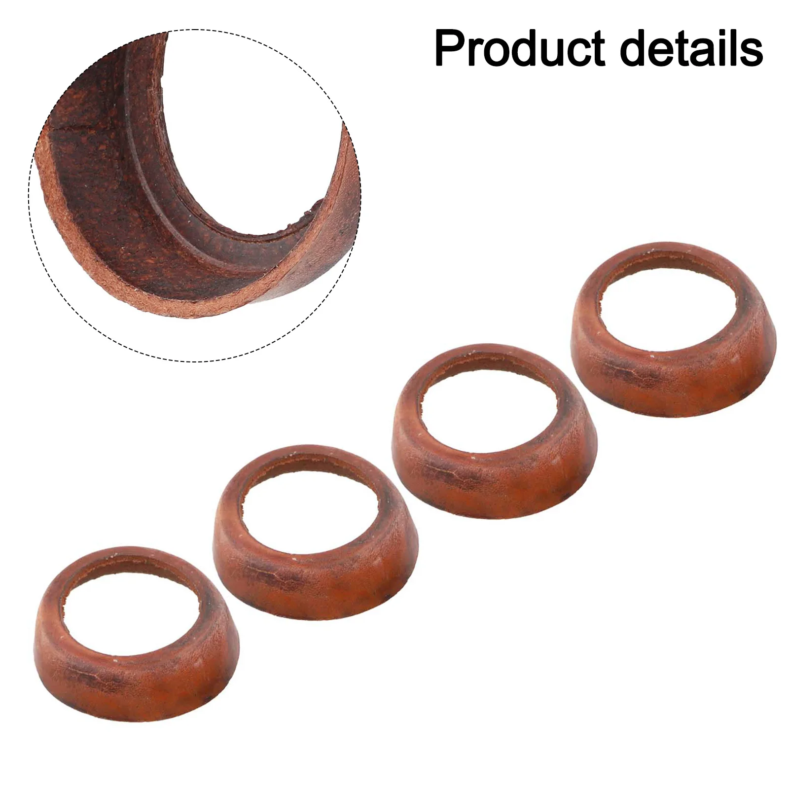 Four Leather Cuff Swing Pumps for Model 75 Reliable Performance with for Easy Installation for Your Water Pump Needs
