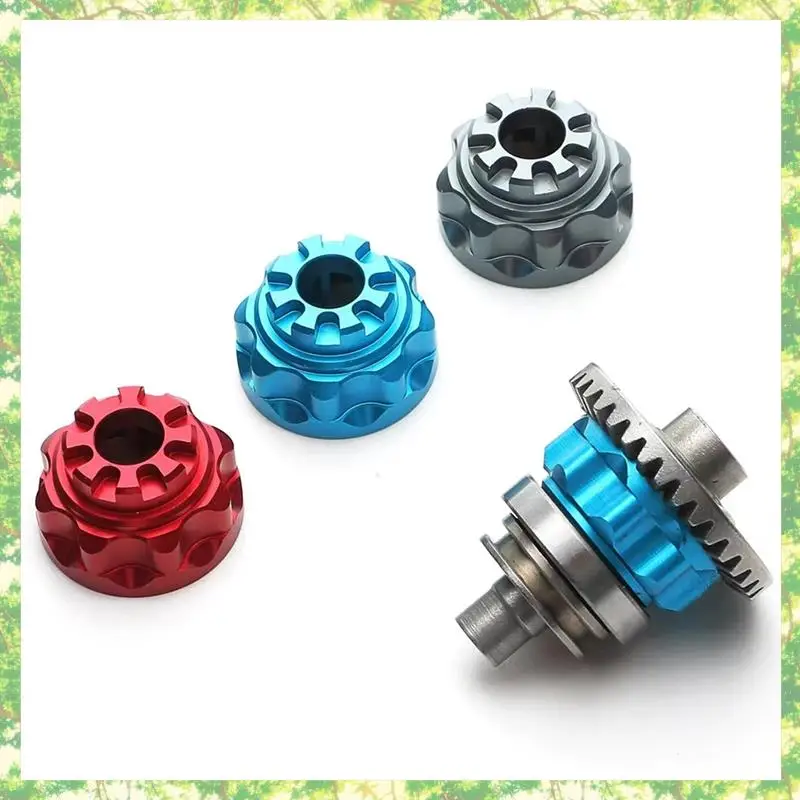 Milieuvriendelijke-Metalen Diff Case Differentieel Case Voor Traxxas TRX4 1/10 RC Crawler Auto Upgrade Onderdelen Accessoires