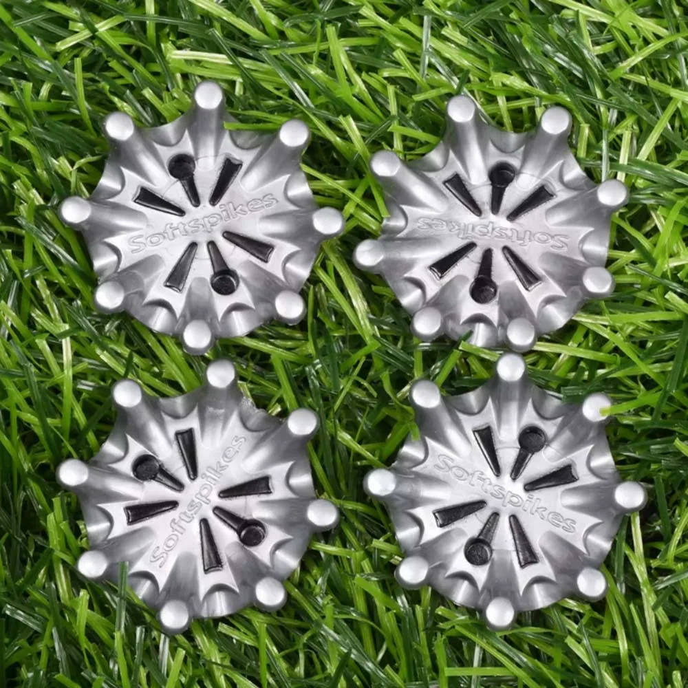 14 قطعة حذاء جولف المسامير استبدال أجزاء التدريب في الهواء الطلق حذاء جولف المسامير ستينغر المسمار سهلة التركيب جولف المرابط رمادي أسود