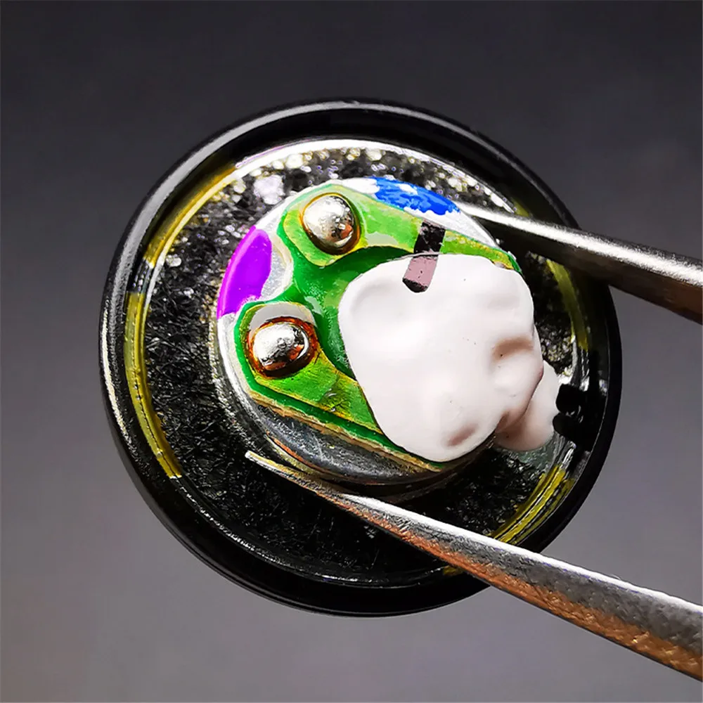 سماعة أذن على النمط الكهروستاتيكي 2 ، PK1 ، سماعة أذن ، سماعات أذن مسطحة ، فيلم أحمر ، وحدة 32 أوم ، زوج واحد ،