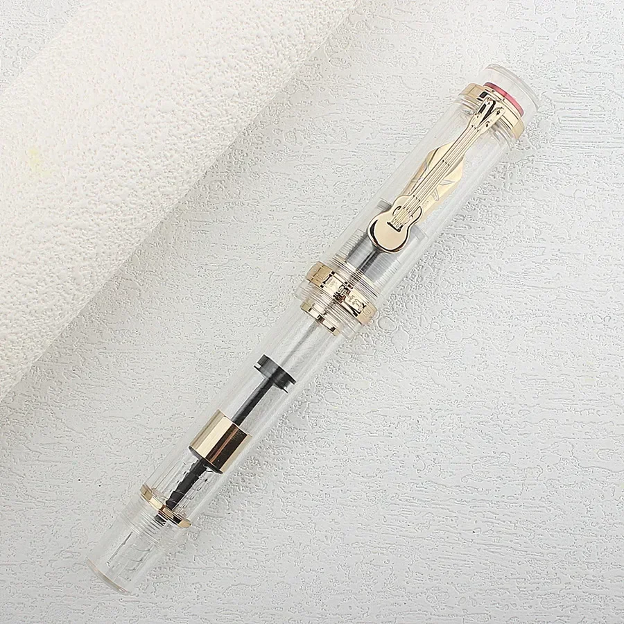 Jinhao 1935 Fountain Pen Big Size #8 F/M Nib Resin Office Writing Pen with Large with Converter Ink Pen