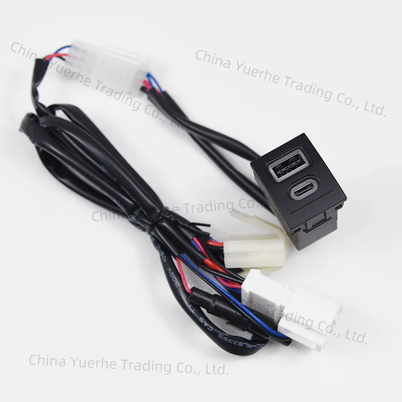 

12 В/24 В автомобильное зарядное устройство для телефона, двойной QC3.0 Type-C PD, USB-порт для зарядки, адаптер питания для VW Polo 9N 9N3 2004-2011, автозапчасти
