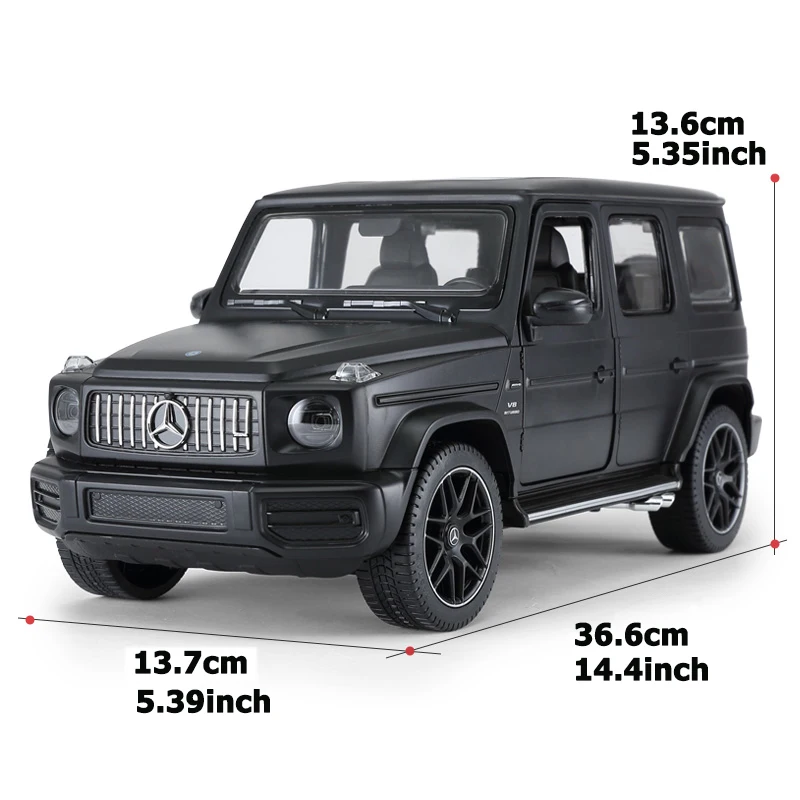 RASTAR 1/14 Mercedes AMG G63 RC Car Model SUV 4.8V 600mAh Battery LED Lights Open The Doors Free wheels Toy Gift For Adults