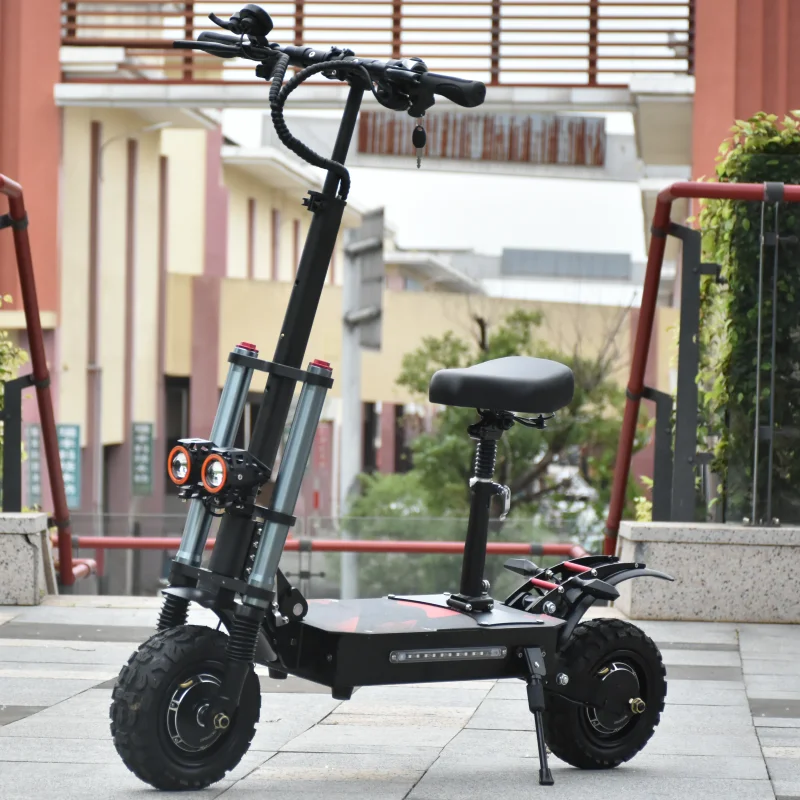 

STLF Wholesale 6000W Power Electric Scooter With Seat Adult Use 2 Wheels Scooter High 50km/h Speed Long Range Electric Scooters