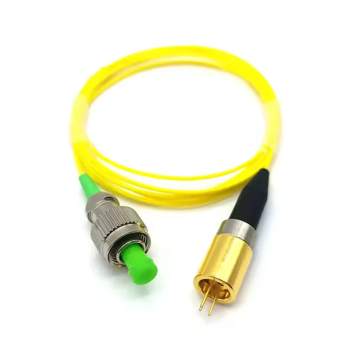 

650nm 9mircons Fiber Laser Diode Module 1-5mw FC Connector Lasers