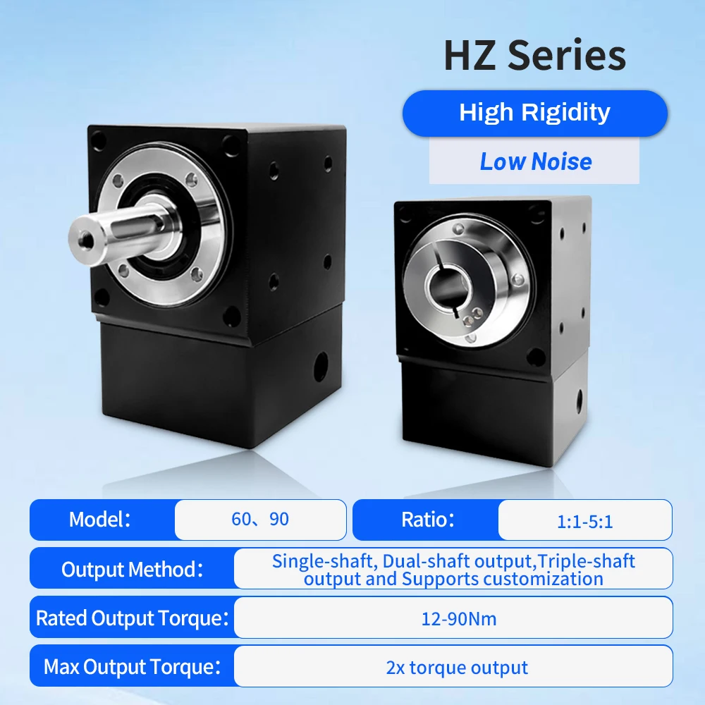 Hypken ZK Series Solid Shaft Helical Worm Gearbox Angle Reducer  Commutator Gearbox  Gearbox Marine Transmission Gear Box