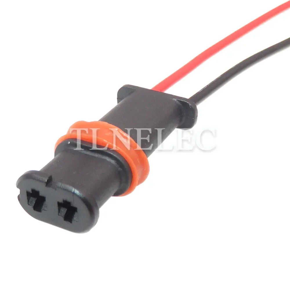 2 Pin Way Car Wire Harness Connectors Automotive Air Conditioning Heater Sealed Socket with Wires