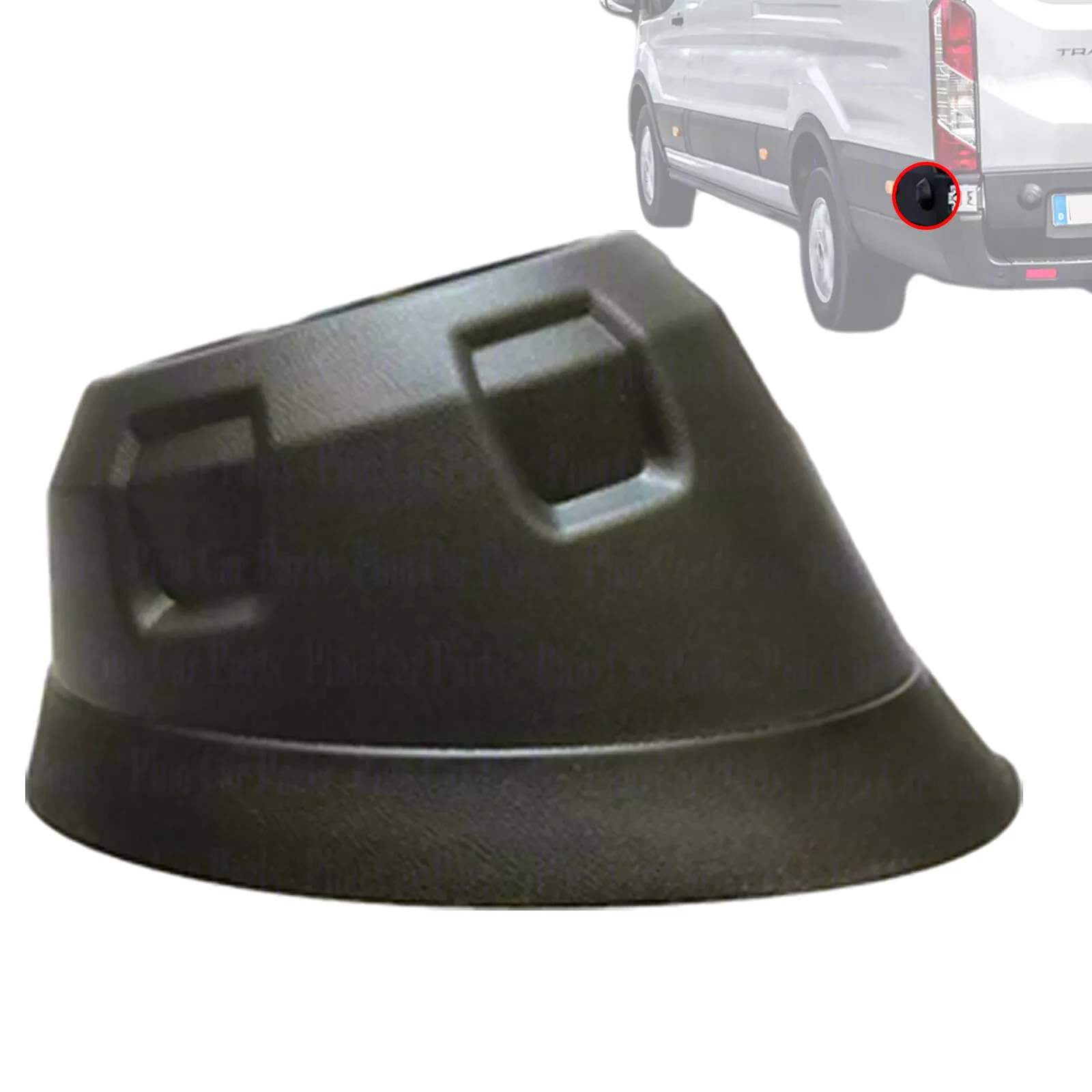 

For Ford Transit MK8 2014+ Rear Door Stop Magnet Cover Durable Plastic Ergonomic Design Vehicle Door Protection 1857658