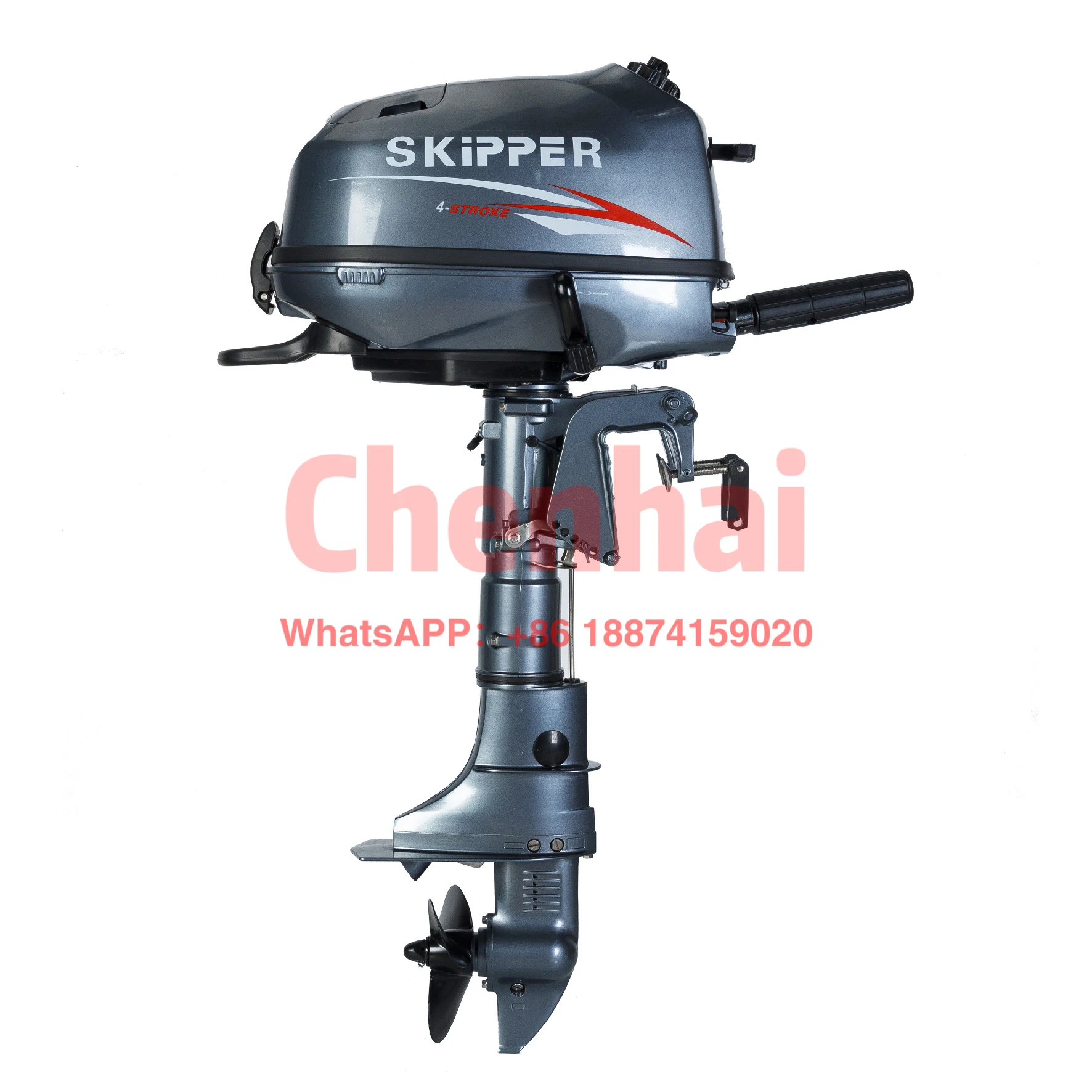 Skipper High Quality 6hp Outboard Motor 4 Stroke Short Shaft Outboard Boat Engine