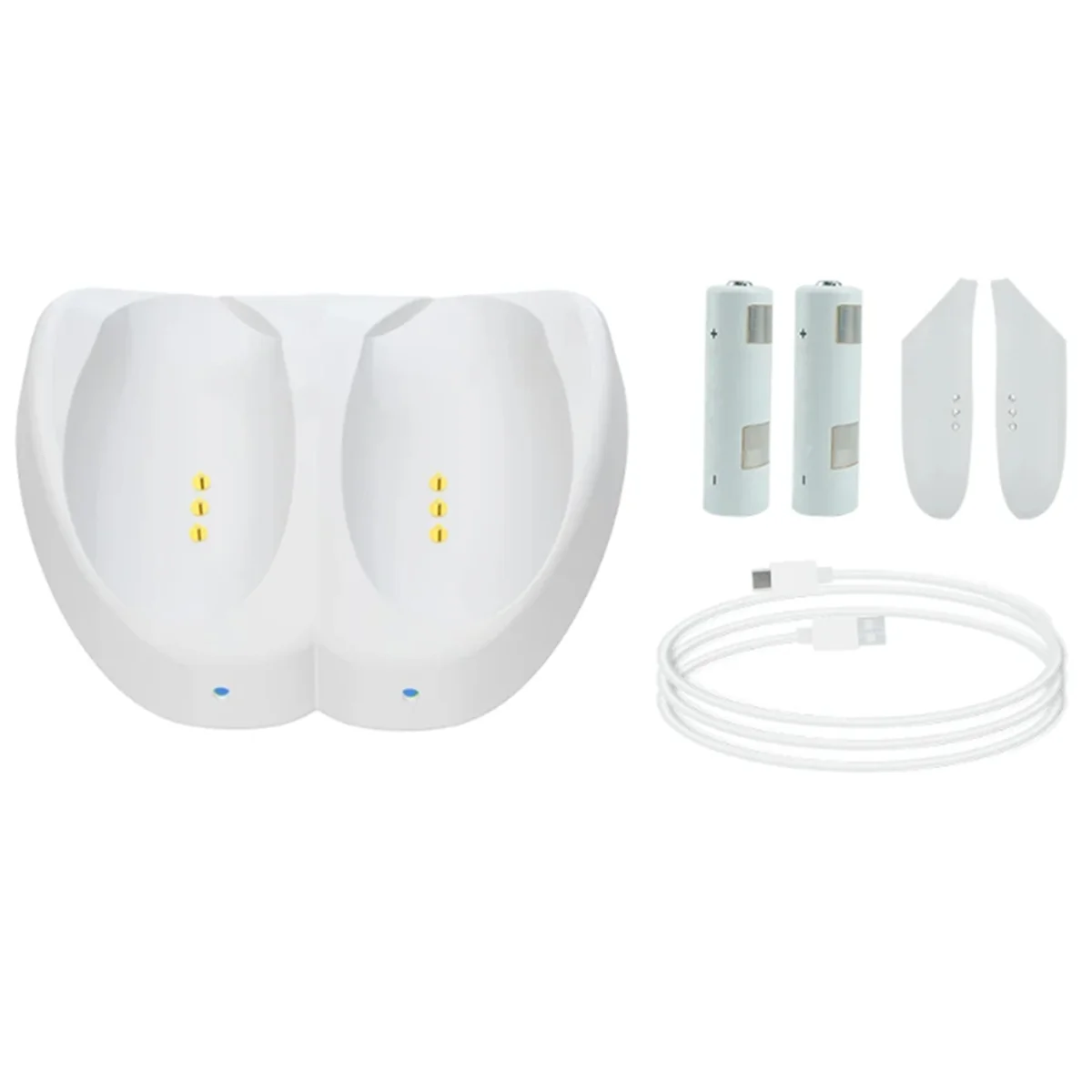 ملحقات ABJG-VR لوحدات تحكم Quest 3 قاعدة شحن لـ 3 وحدات تحكم مريحة