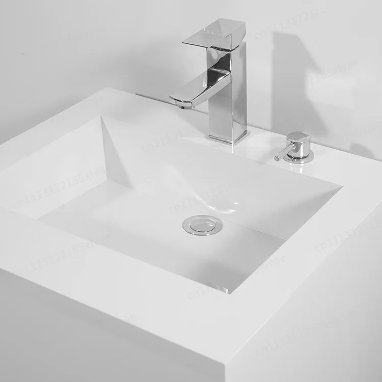 Floor-to-ceiling Square Wudu Sink Stone Wattage Sink Sanitary Ware Base Foot Wash Basin Bucket