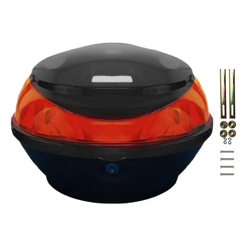 AliExpress SONONIA Motorcycle Top Case Electric Bike Trunk Durable Motorcycle Rear Storage Box for Camera Clothing Wallet Drinks Organized