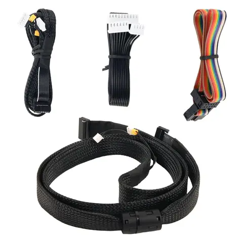 공식 Creality 3D 프린터 Ender-3 S1 케이블 조합 패키지, 화면 케이블, 평면 케이블 및 모터 리미트 케이블 3D 프린터 부품