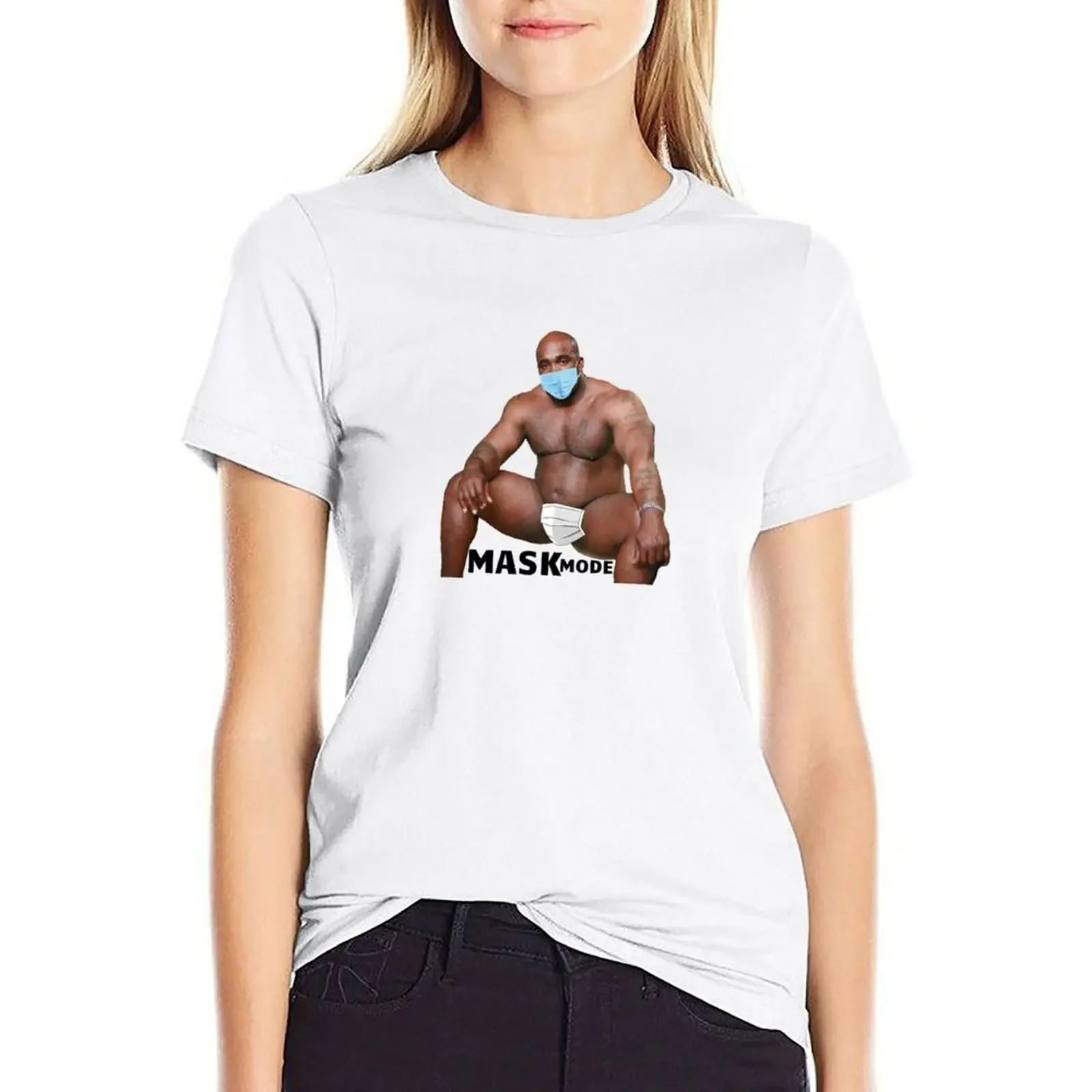 

Barry Wood Bobblehead - MASK MODE T-shirt Aesthetic clothing summer top plus size tops plus size t shirts for Women loose fit