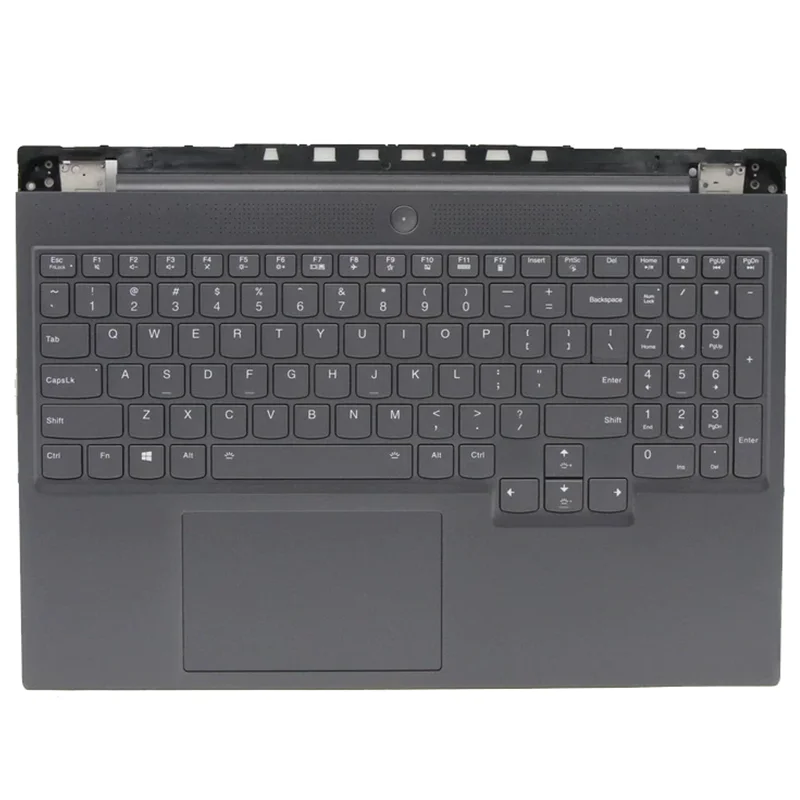 Palmrest Upper Case With US Keyboard Touchpad For Lenovo Legion 7-16ACHg6 Y9000K 2021 5CB1C17309 Gray Color