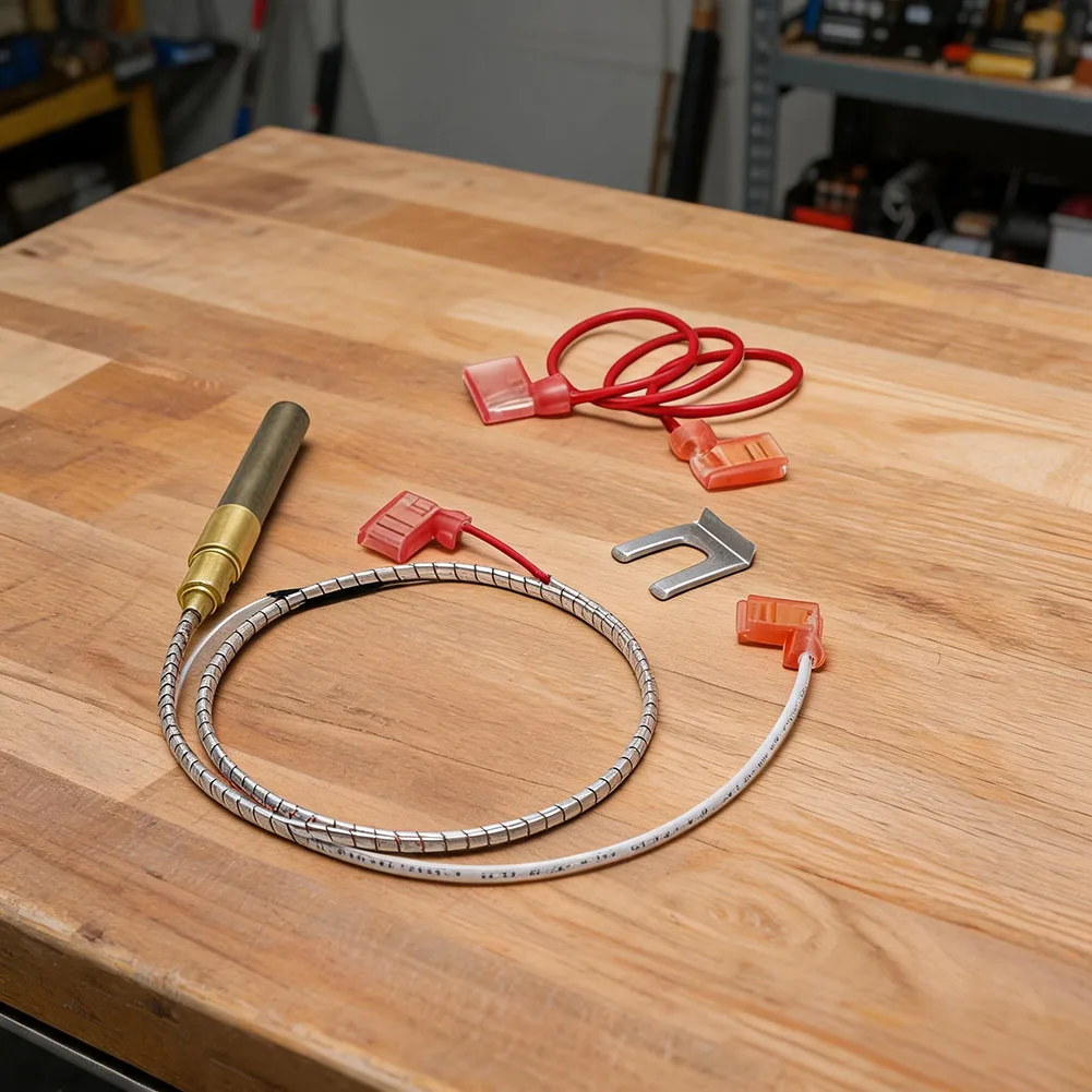 OEM Replacement Thermopile Assembly 21 inch for Reliance Water Heater Works with A.O. and State Water Heater Units