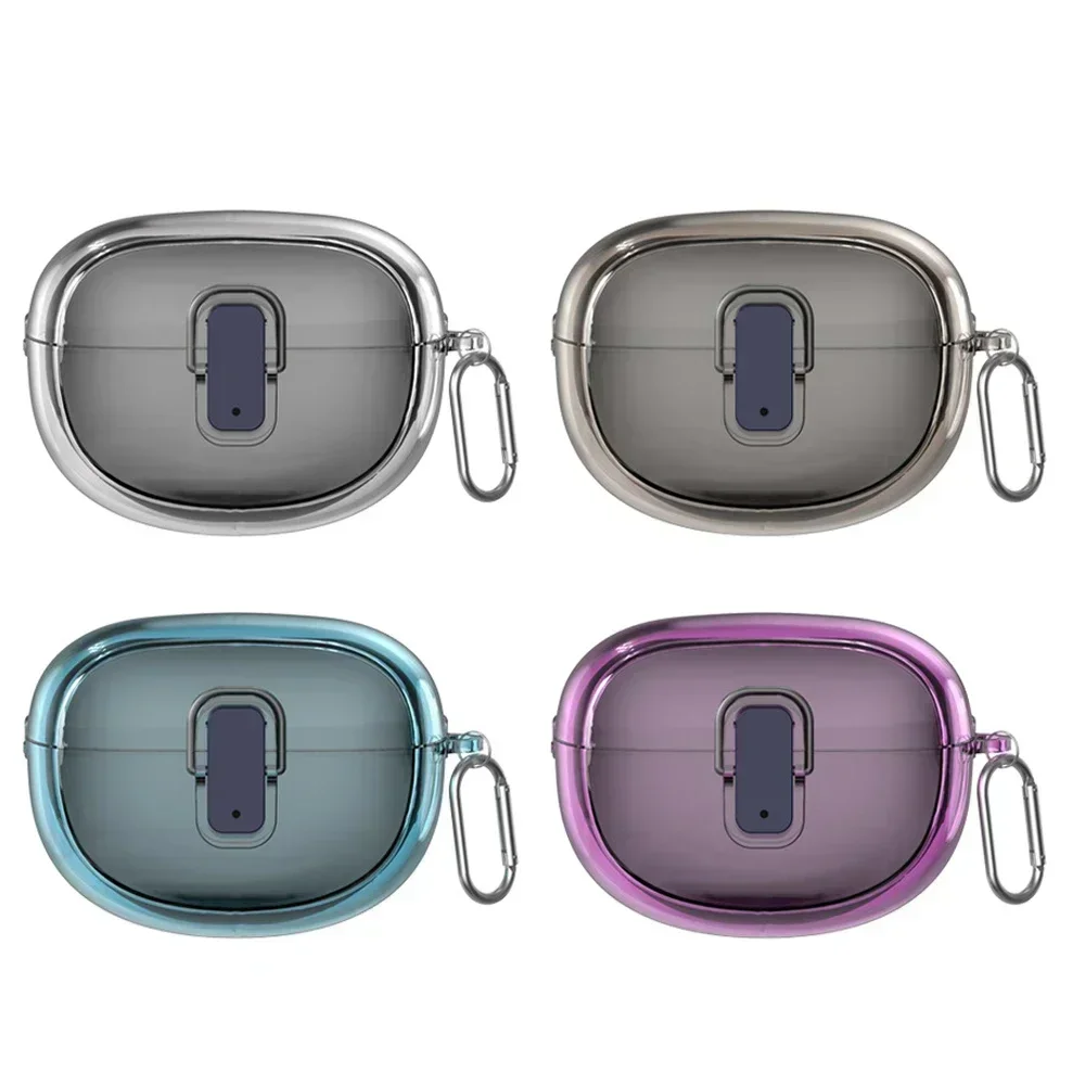 For Bose Ultra Open Earbuds Case Luxury Shockproof Cover Earphone Case With Keychain for Bose Ultra Open Case Shell Accessories