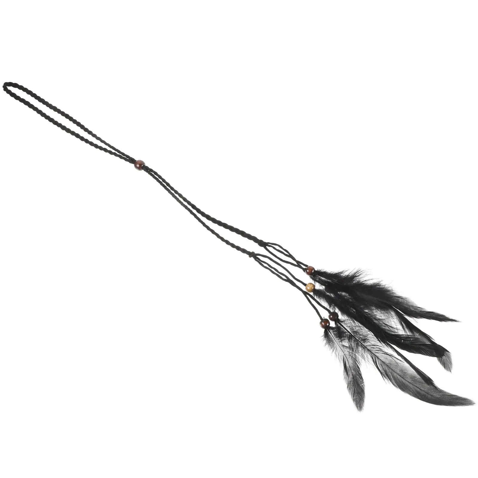 

Bohemian Headband Headband Lightweight Faux Soft Plume Headpiece for Women Wedding Festival Party Hair