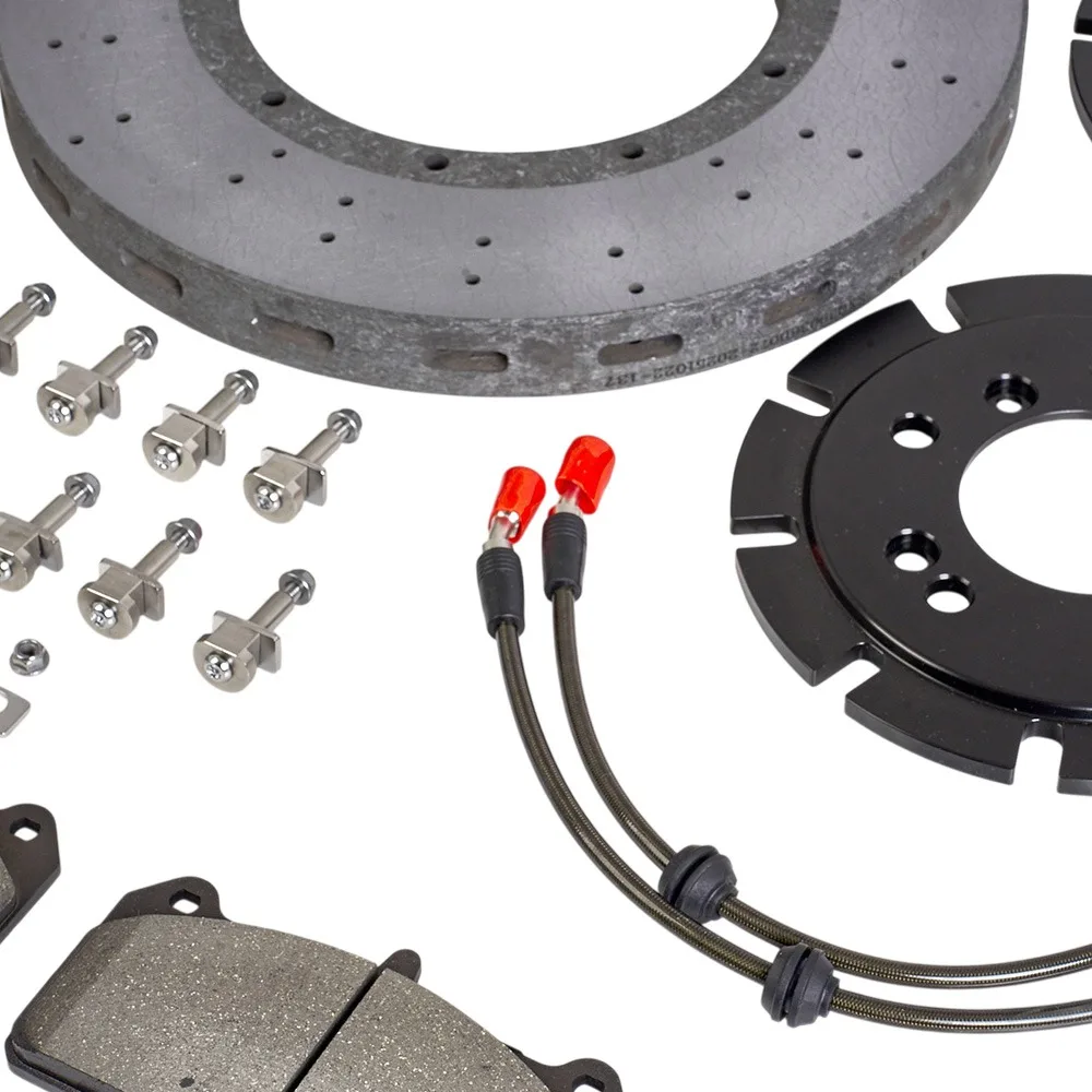High Quality IC6 Carbon Ceramic Disc Front 390X36 6-piston brake caliper kit fits for BMW X3 iX3 (G08) 2018+
