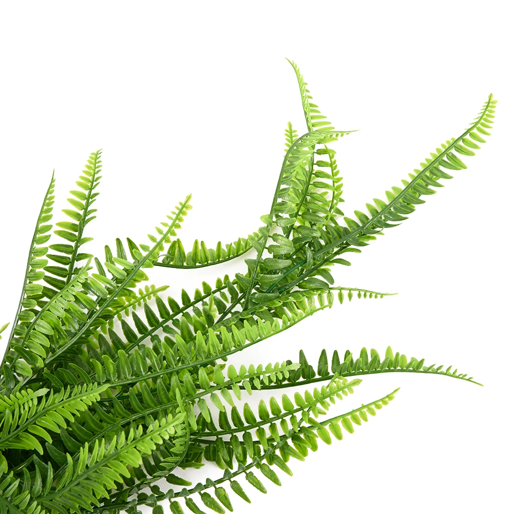 Simulation Fern Grass Green Plant Artificial Fern Persian Leaves Flower Persian Fake Ivy Vine Grass Wedding Party Wall Home